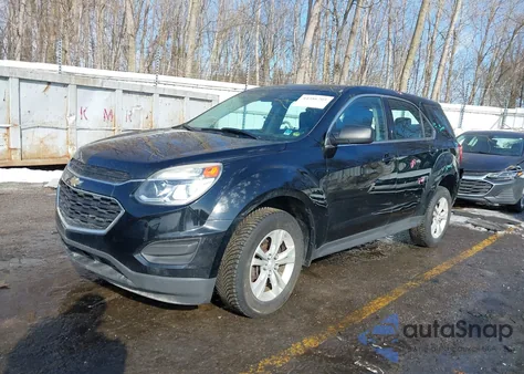 2016 Chevrolet Equinox Ls из США, поврежденный, VIN 2GNFLEEK0G6224001